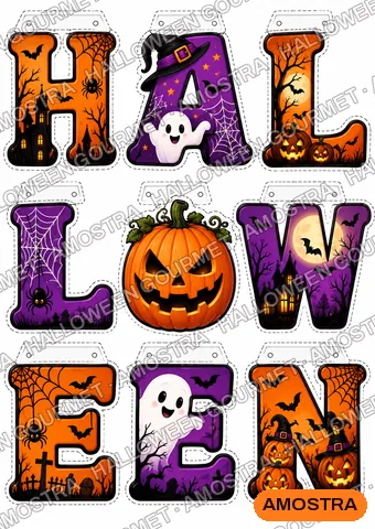 Página 10: Letras HALLOWEEN